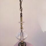 Clichy clouded glass handkerchief suspension