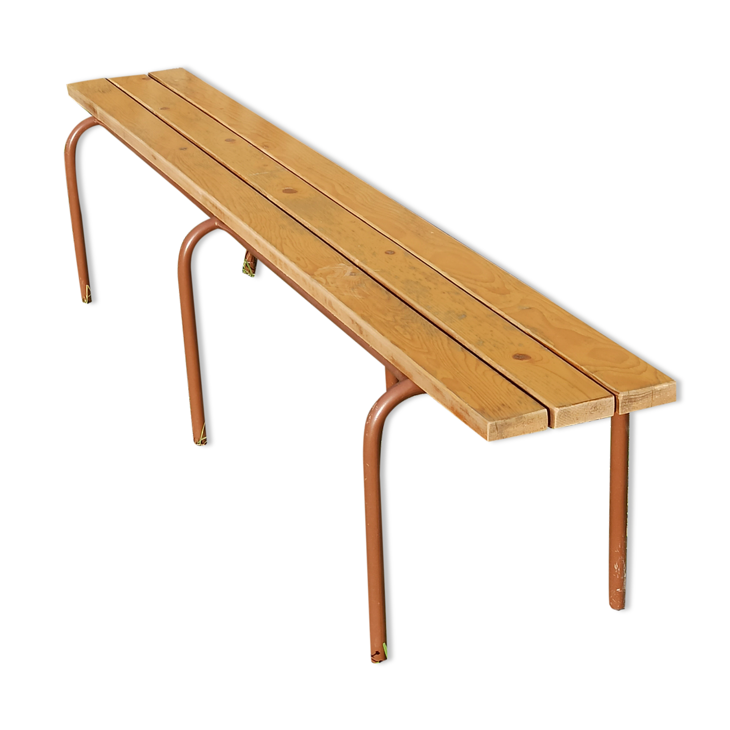 Vintage school bench 2 meters