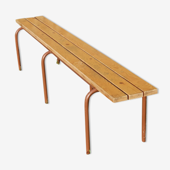 Vintage school bench 2 meters