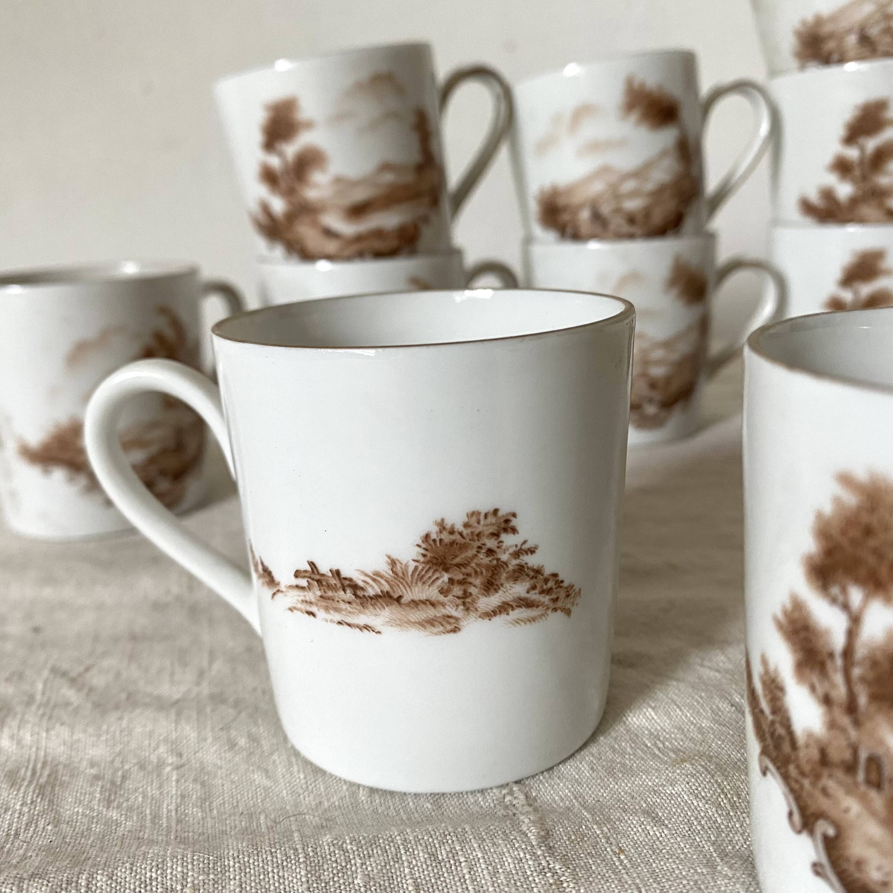 Bavaria porcelain coffee cups