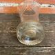 Vintage 1970s Moulded Glass Vase