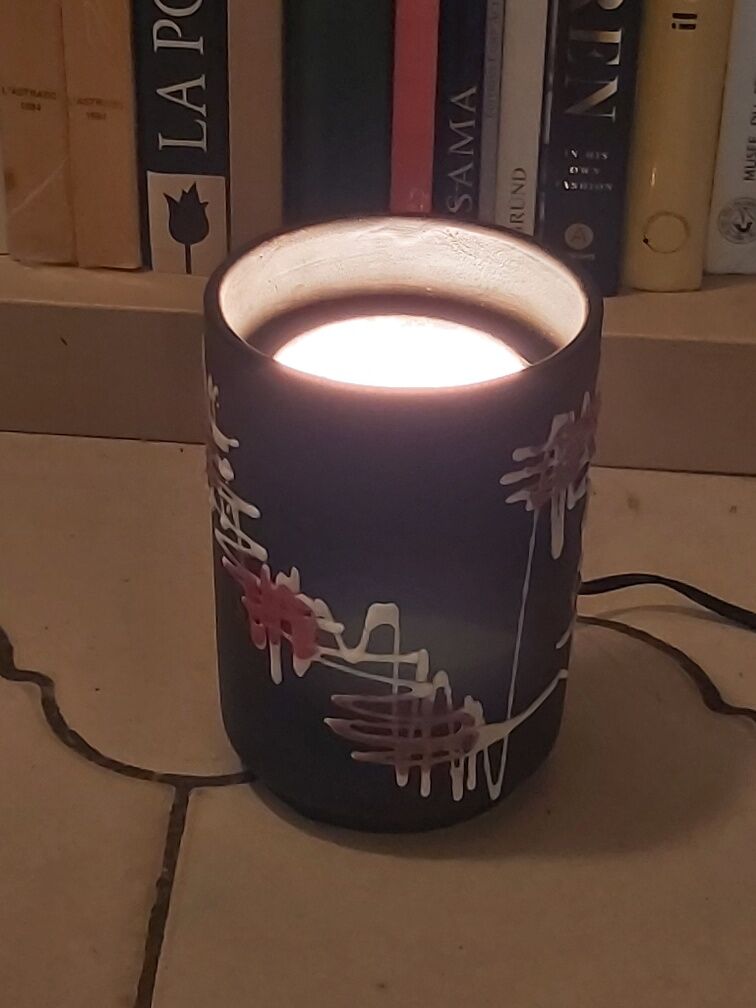 Ceramic lamp Luc Vallauris 50s