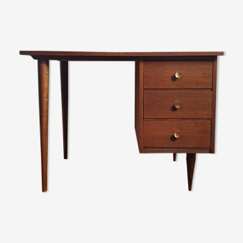 Bureau vintage pieds fuseaux