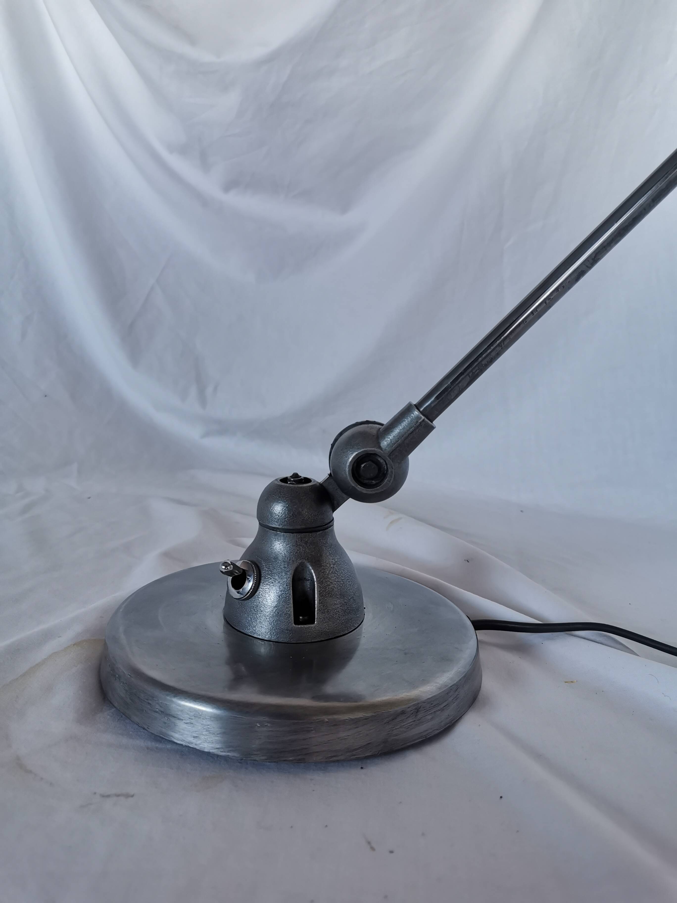 Jieldé SI333 lamp, raw steel, Lyon, France