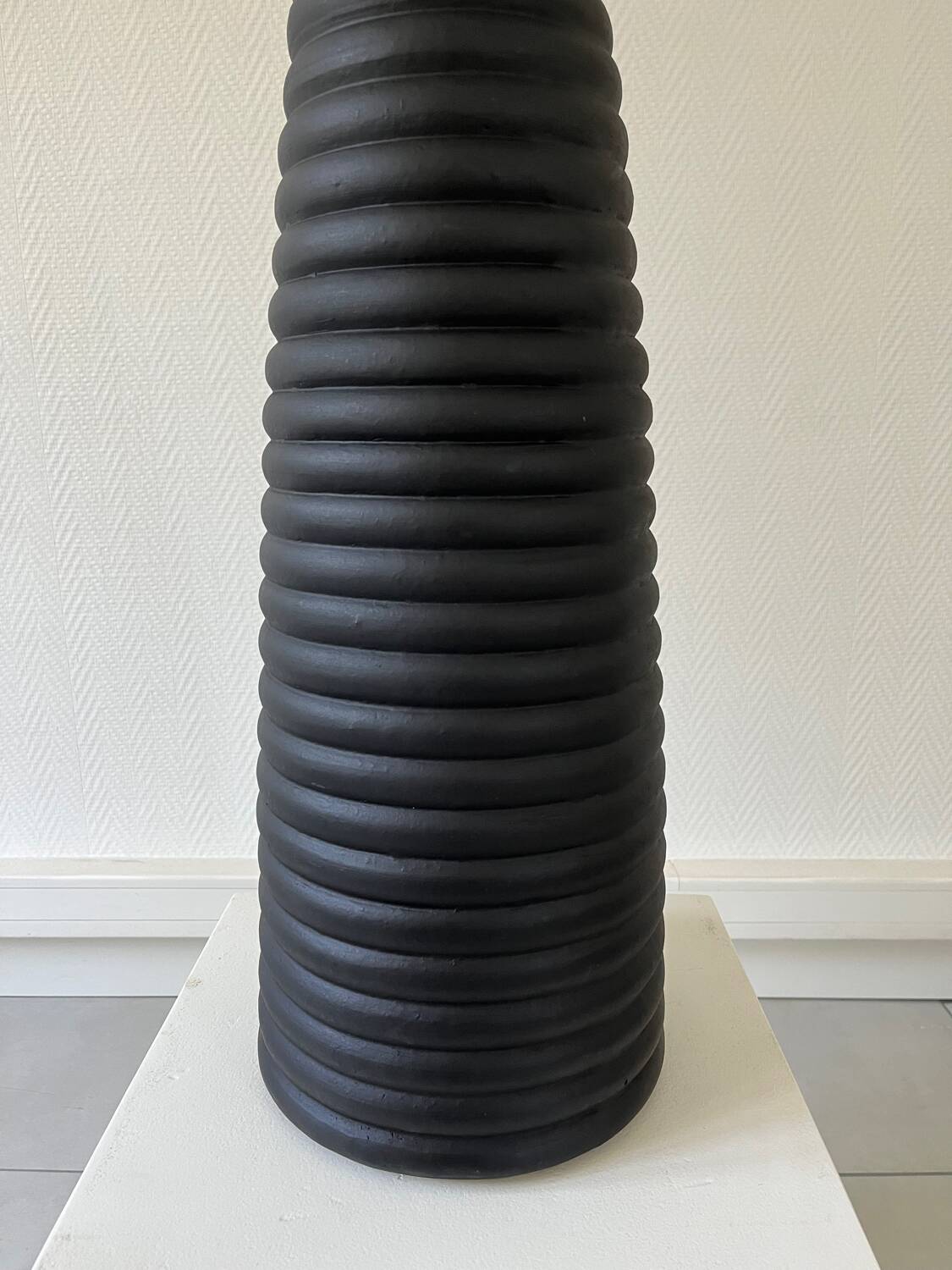 Large ceramic lamp