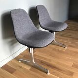 Eames waiting bench