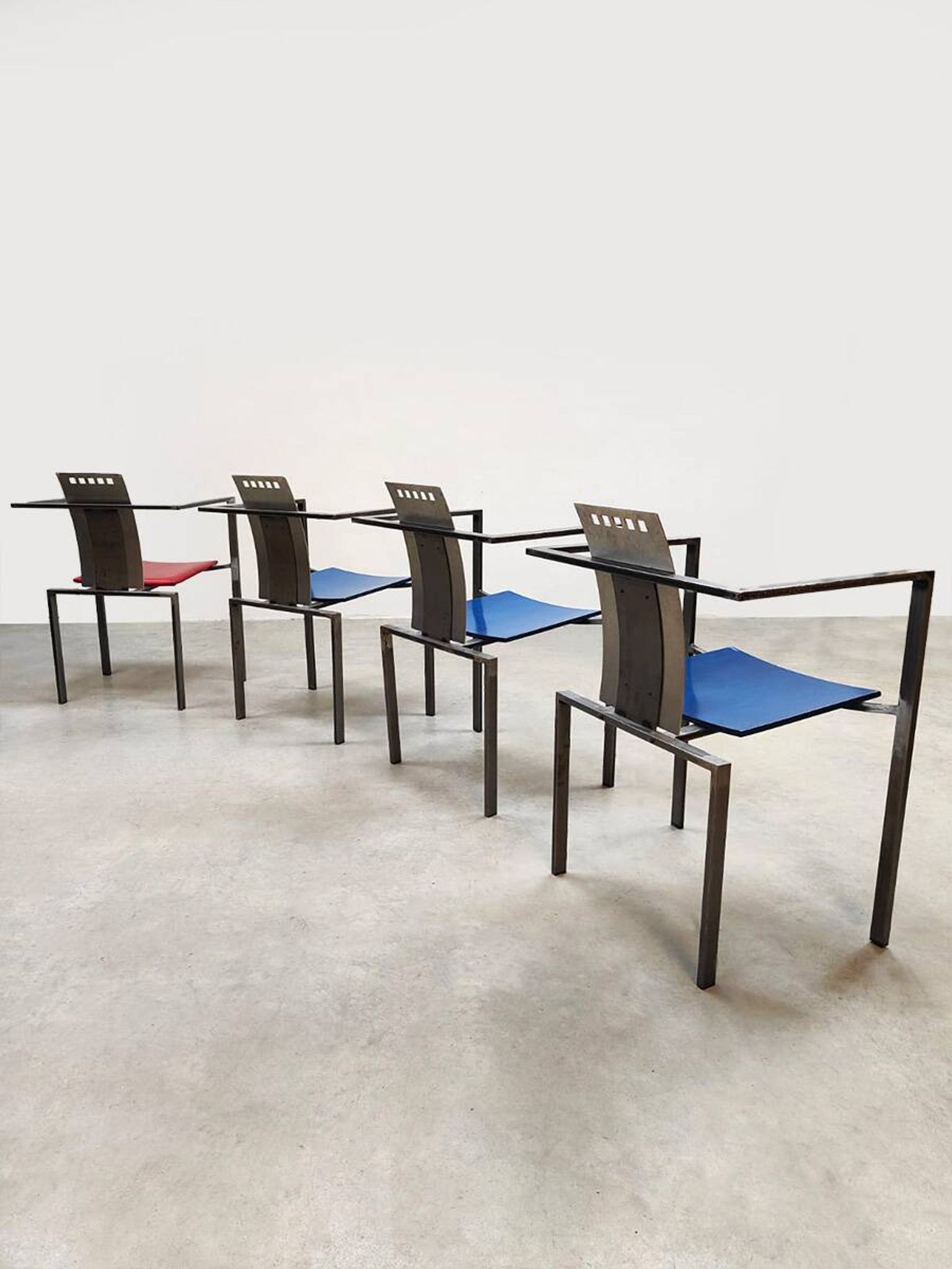 Vintage postmodern chairs 1980