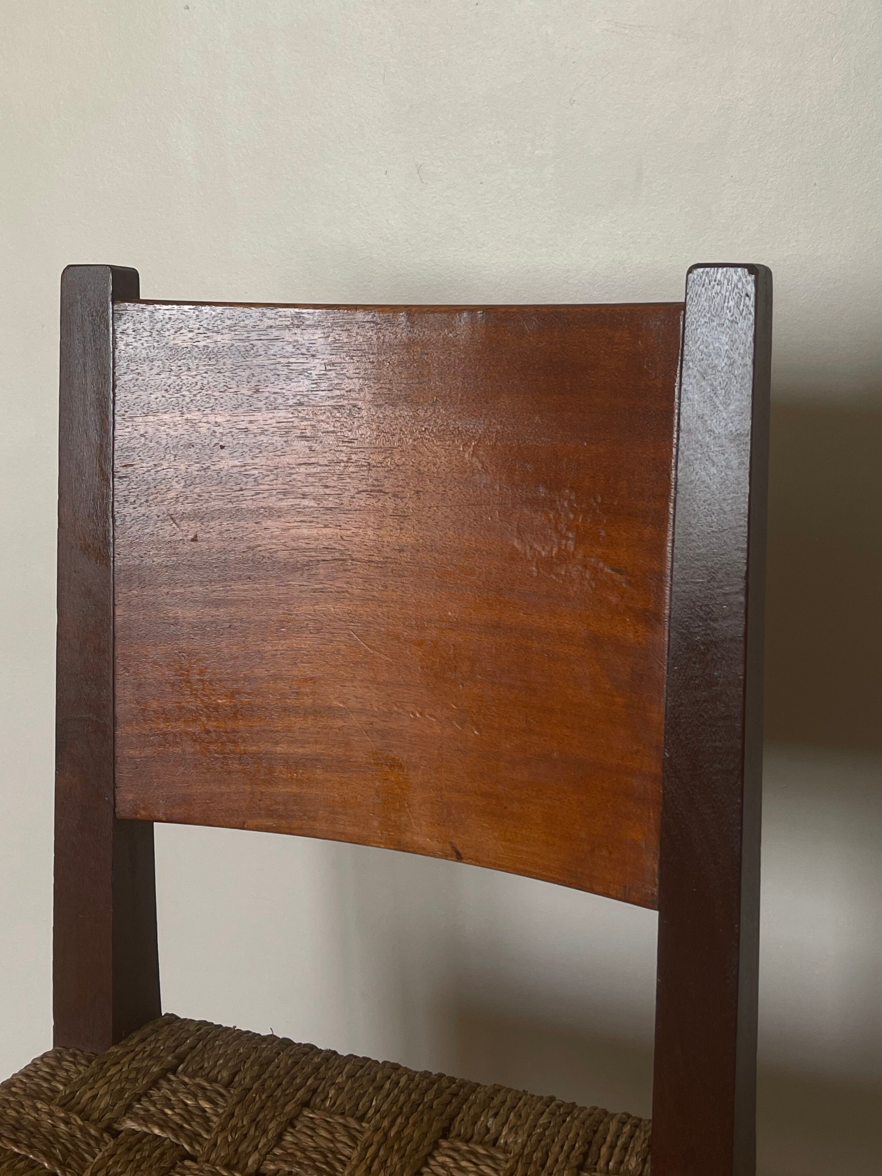 Brutalist chair 1950.