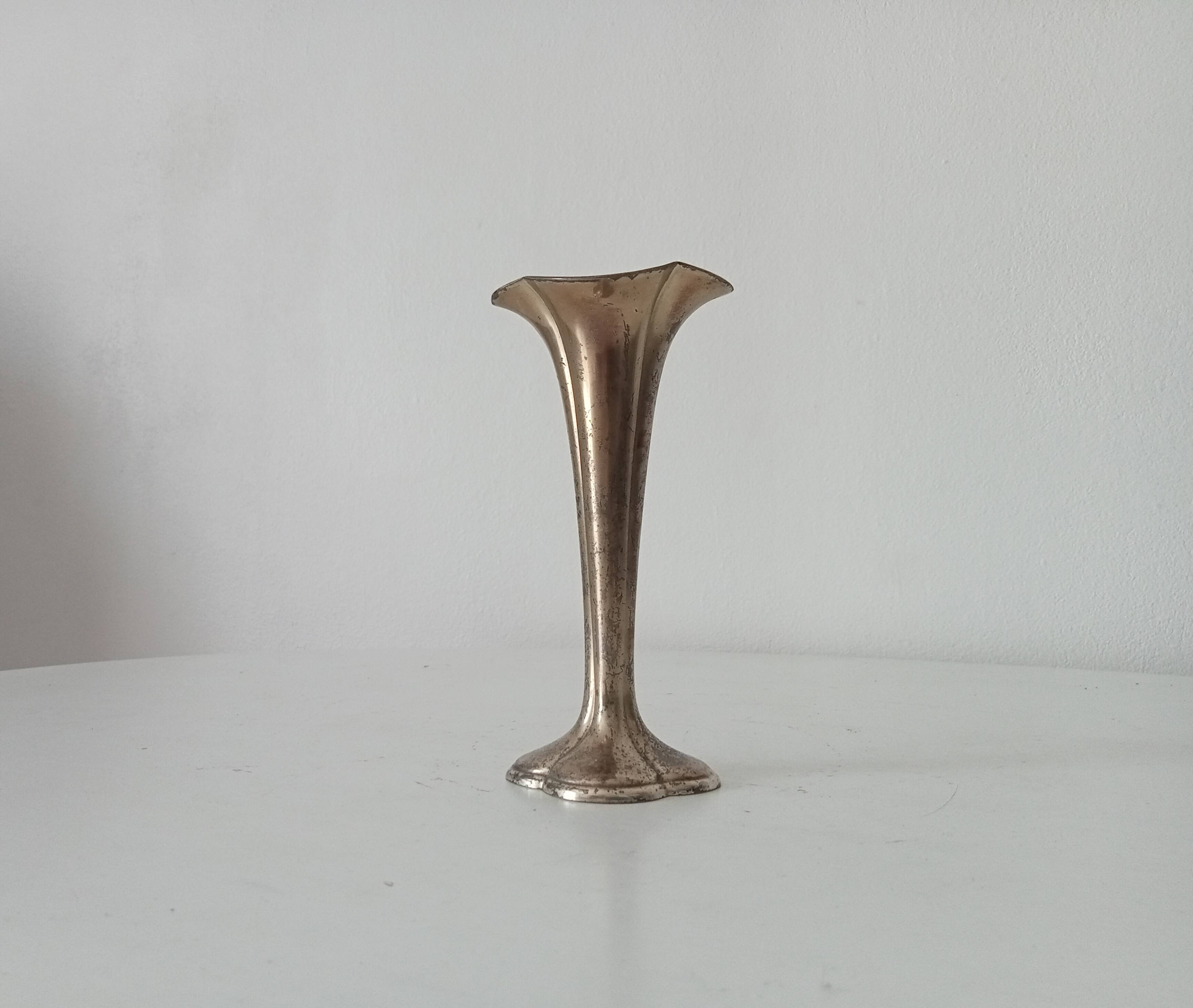 Vase soliflore vintage style art nouveau