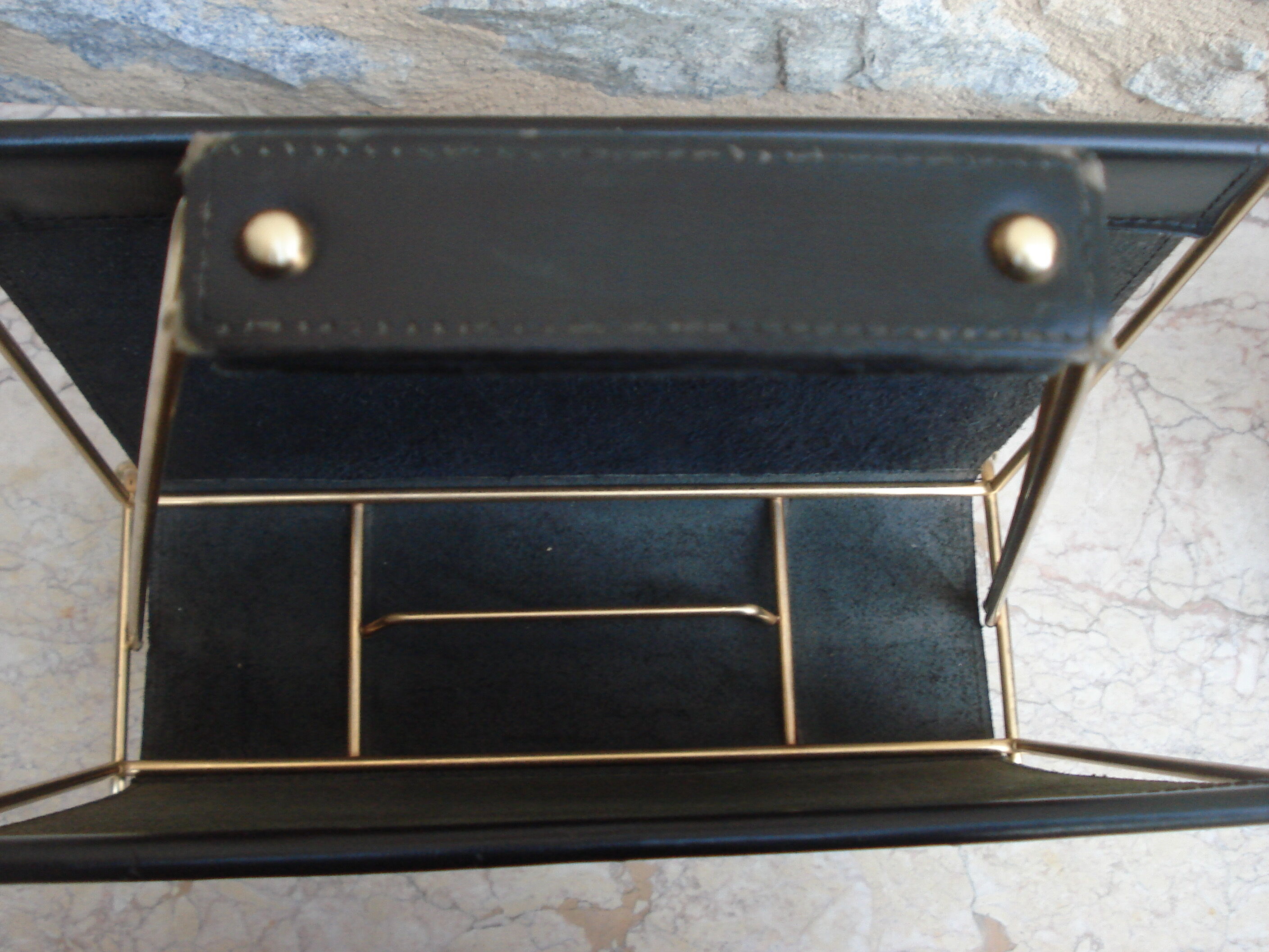 Door reviews 1950 brass and leather