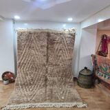 Handmade wool Berber rug 250x150 cm