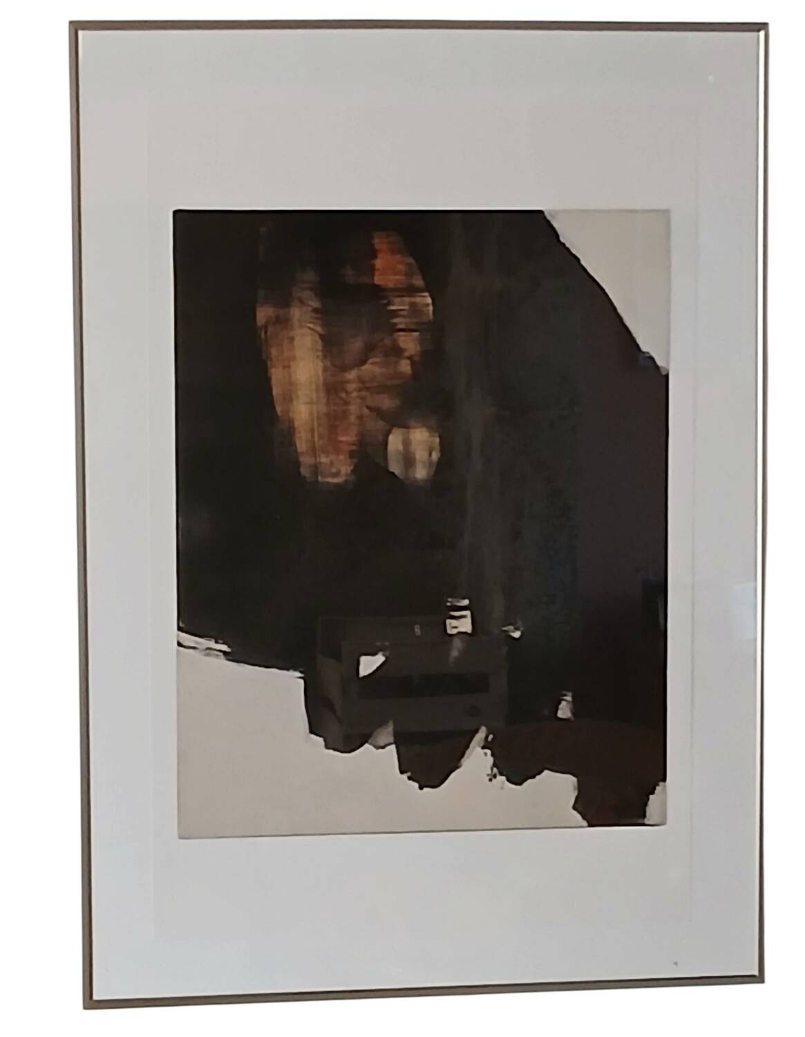 Pierre Soulages, after a painting, June 1, 1964
