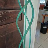 Wrought and Twisted Iron Floor Lamp