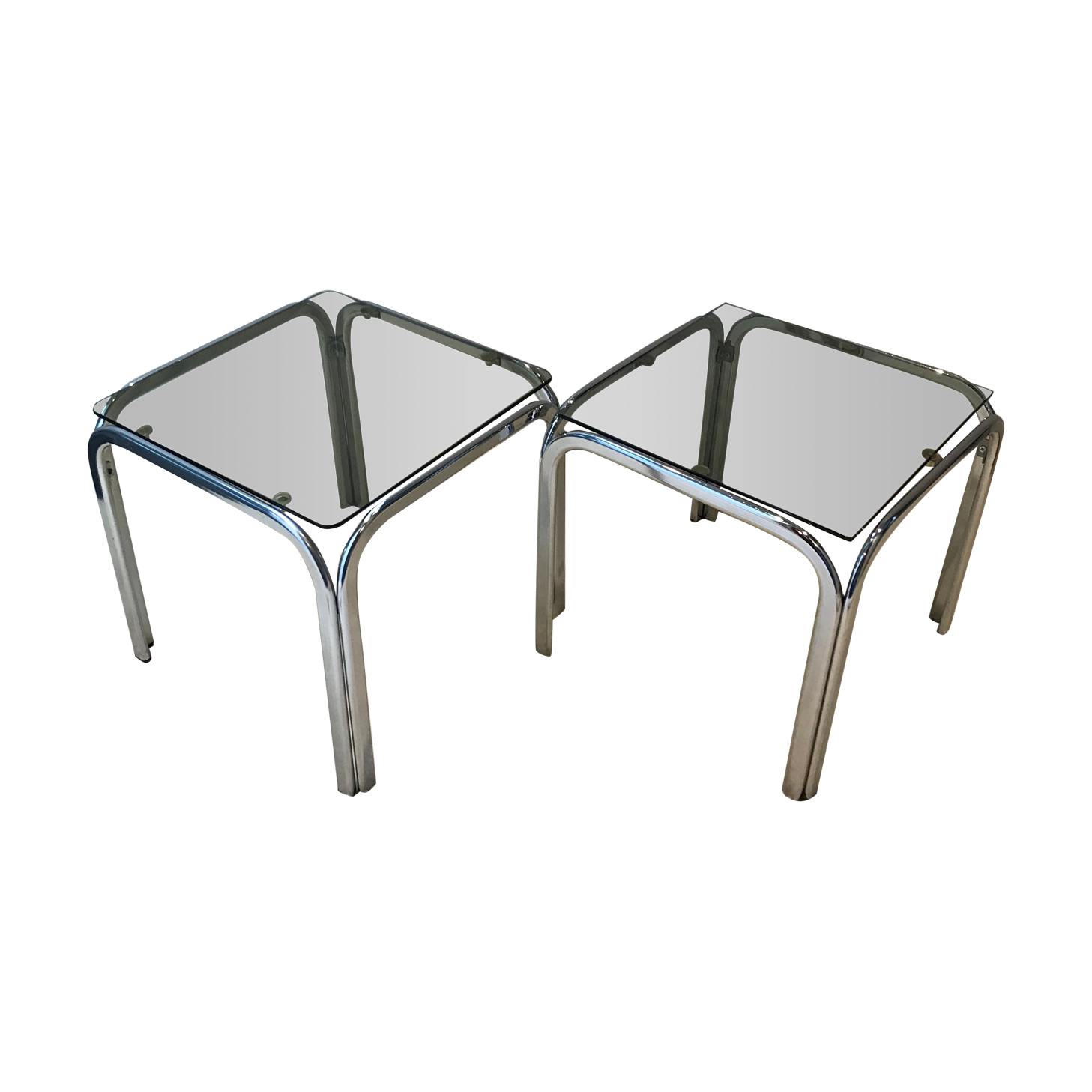 Pair of 70s side tables