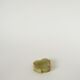 Onyx trinket tray, clover shape, green and brown, 1970.