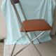 Vinyl folding chair