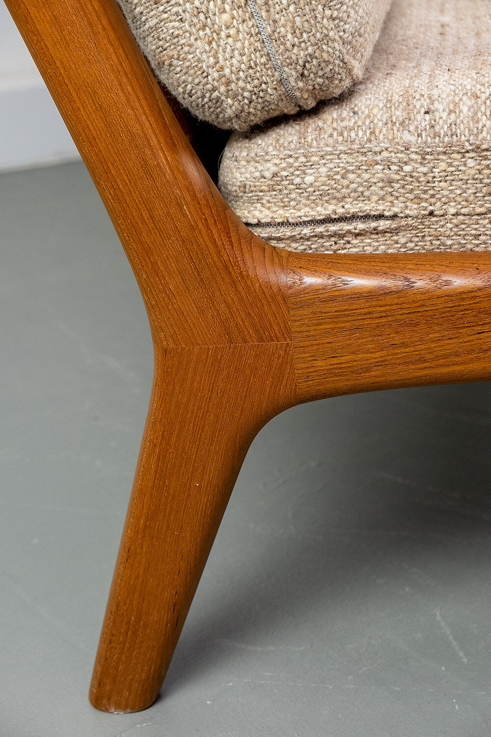 Vintage Teak 3 Seater Sofa by Juul Kristensen, 1960