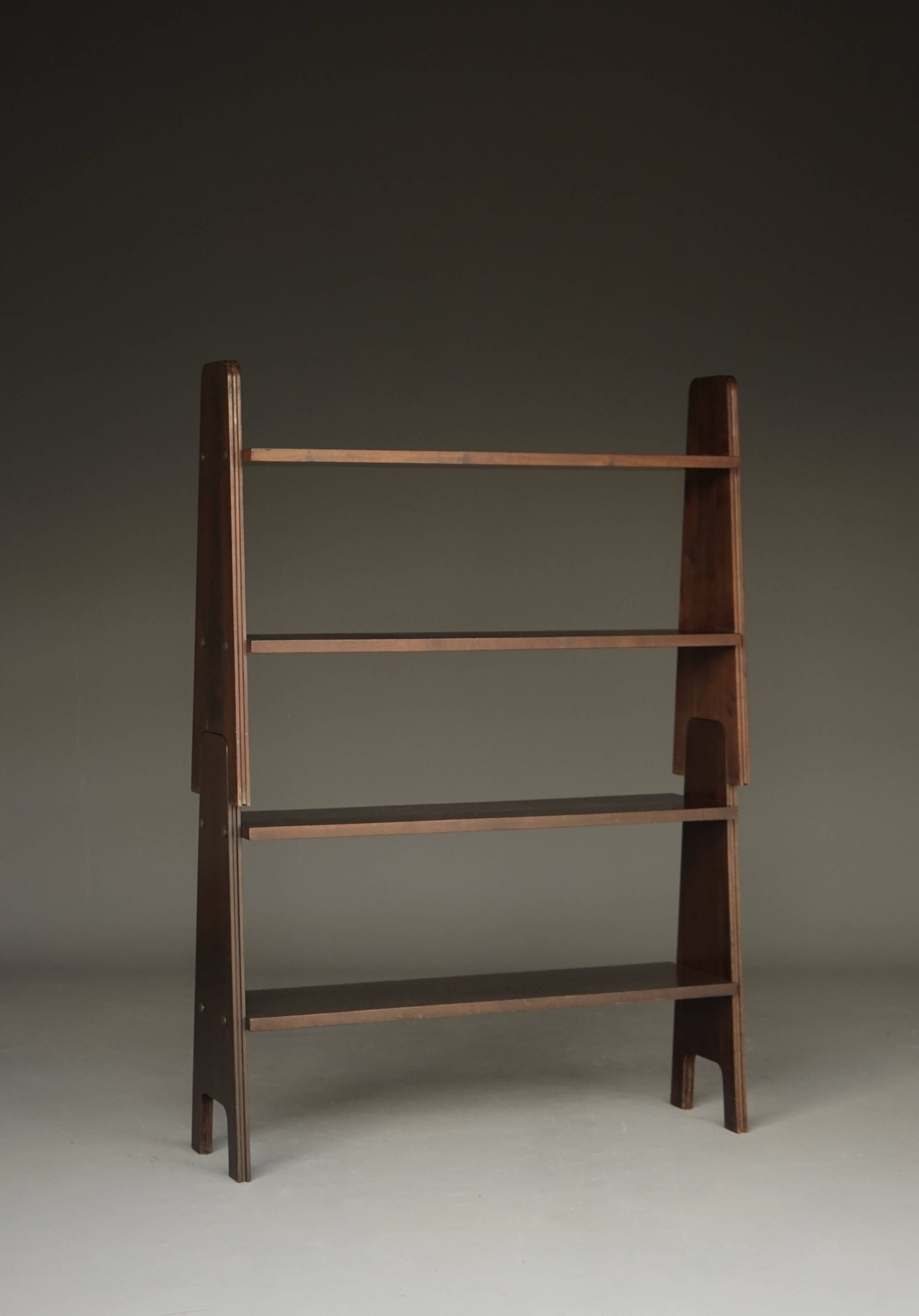 Mid-Century Freestanding Stackable Book Shelves, 1950s