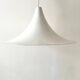 White solid metal tulip suspension, 1970 design.
