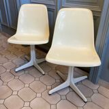 Fauteuil oscillant vintage