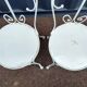 Garden furniture in old iron 6 places