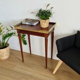 Kettle table Louis XVI mahogany style 1900