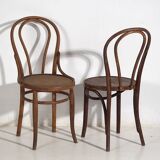 Anciennes chaises Thonet n°18 (c.1920). Ensemble de 4 pièces #11