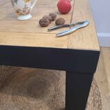 Renovated solid oak coffee table