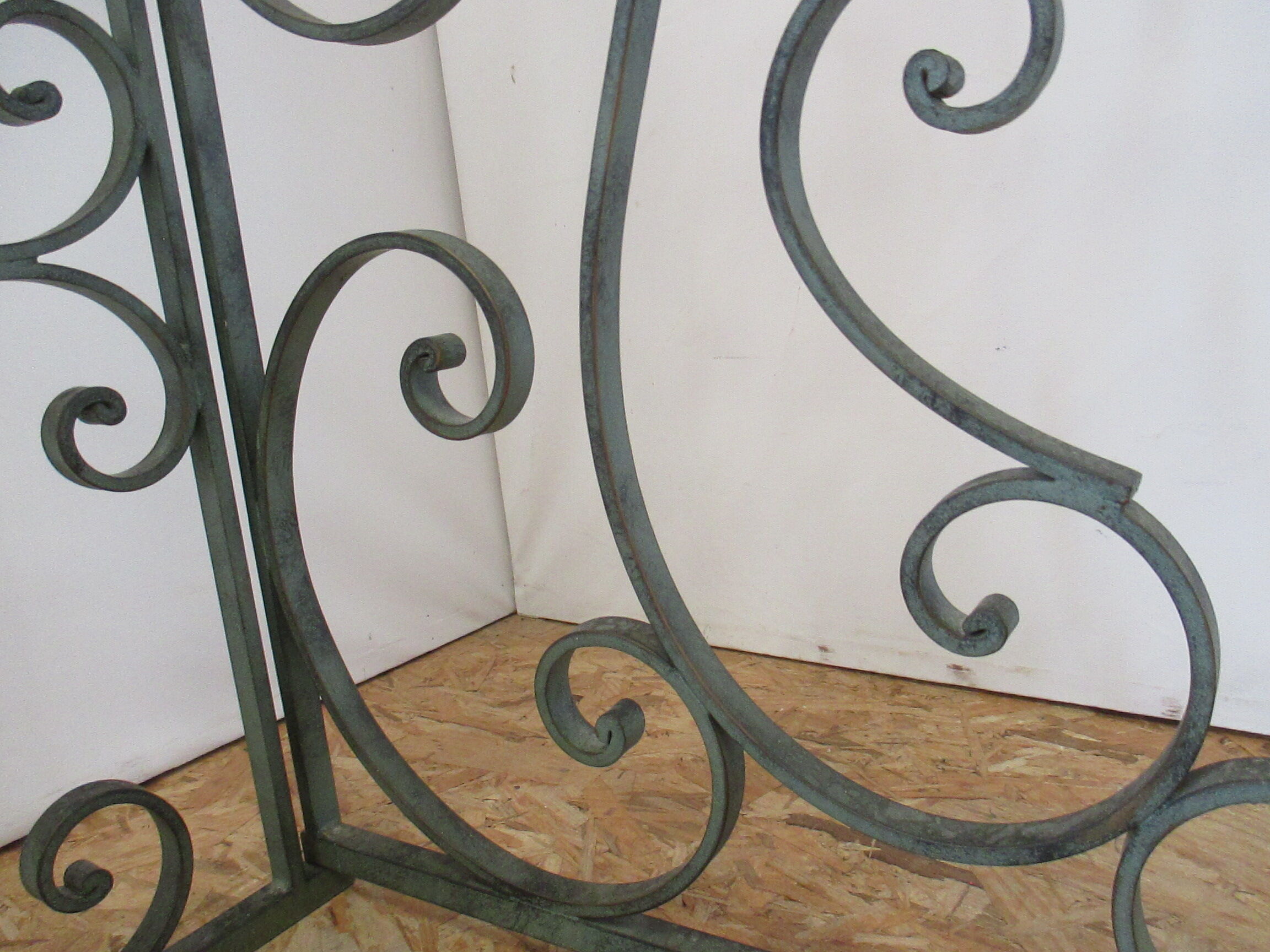 Grille en fer forgé 1930 diviseur de pièce