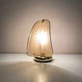Lampe en verre vintage