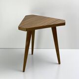 Vintage design coffee table, side table in exotic wood, 1950 - 60