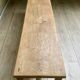 Old solid oak bench