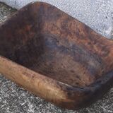 Olive wood salad bowl