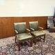 Set of Classic English Chesterfield Desk Chairs