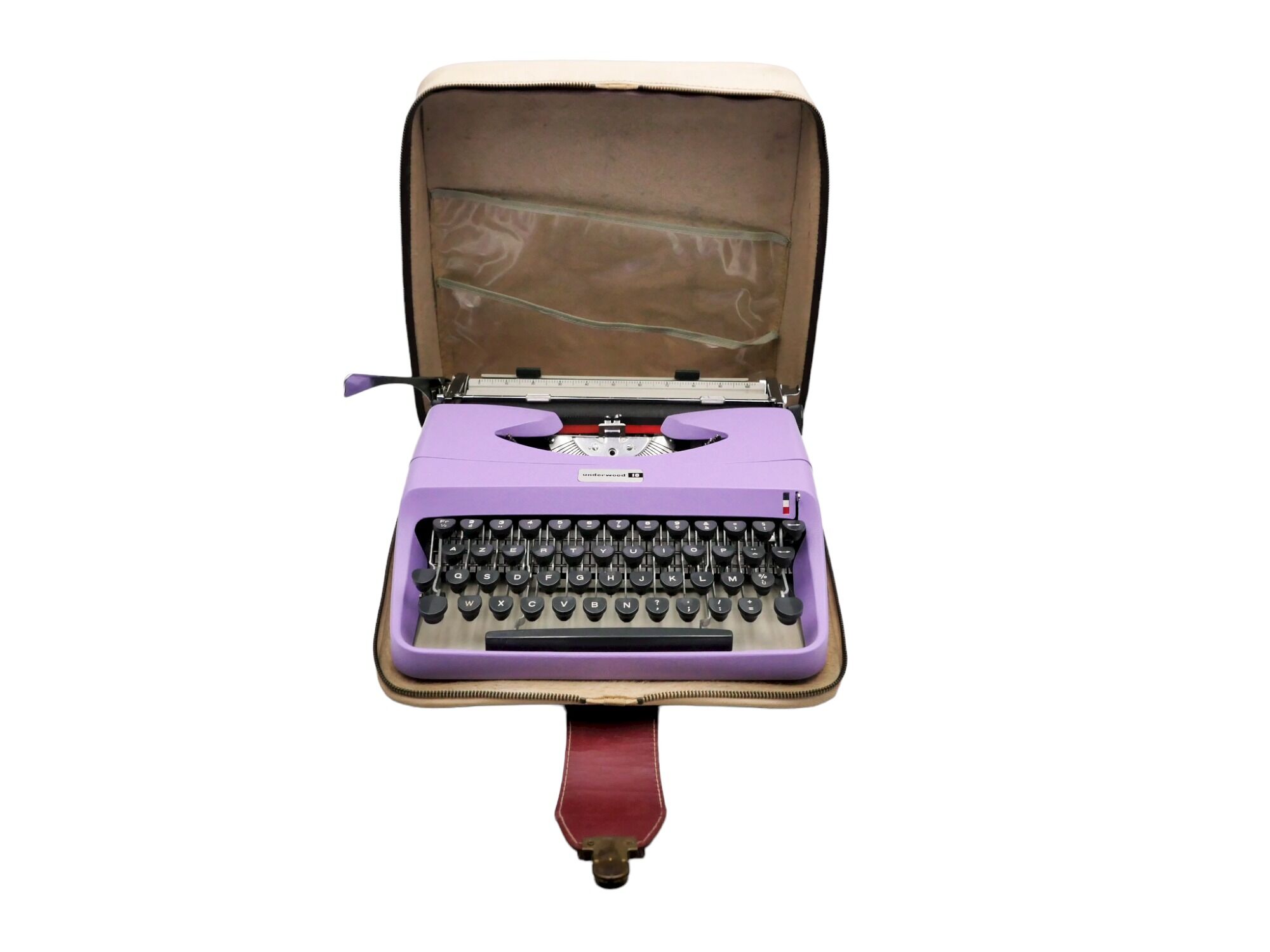 Typewriter underwood 18 lila light vintage revised new ribbon
