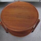 table d'appoint / chariot danois en teck massif