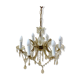 Lustre 6 branches art deco