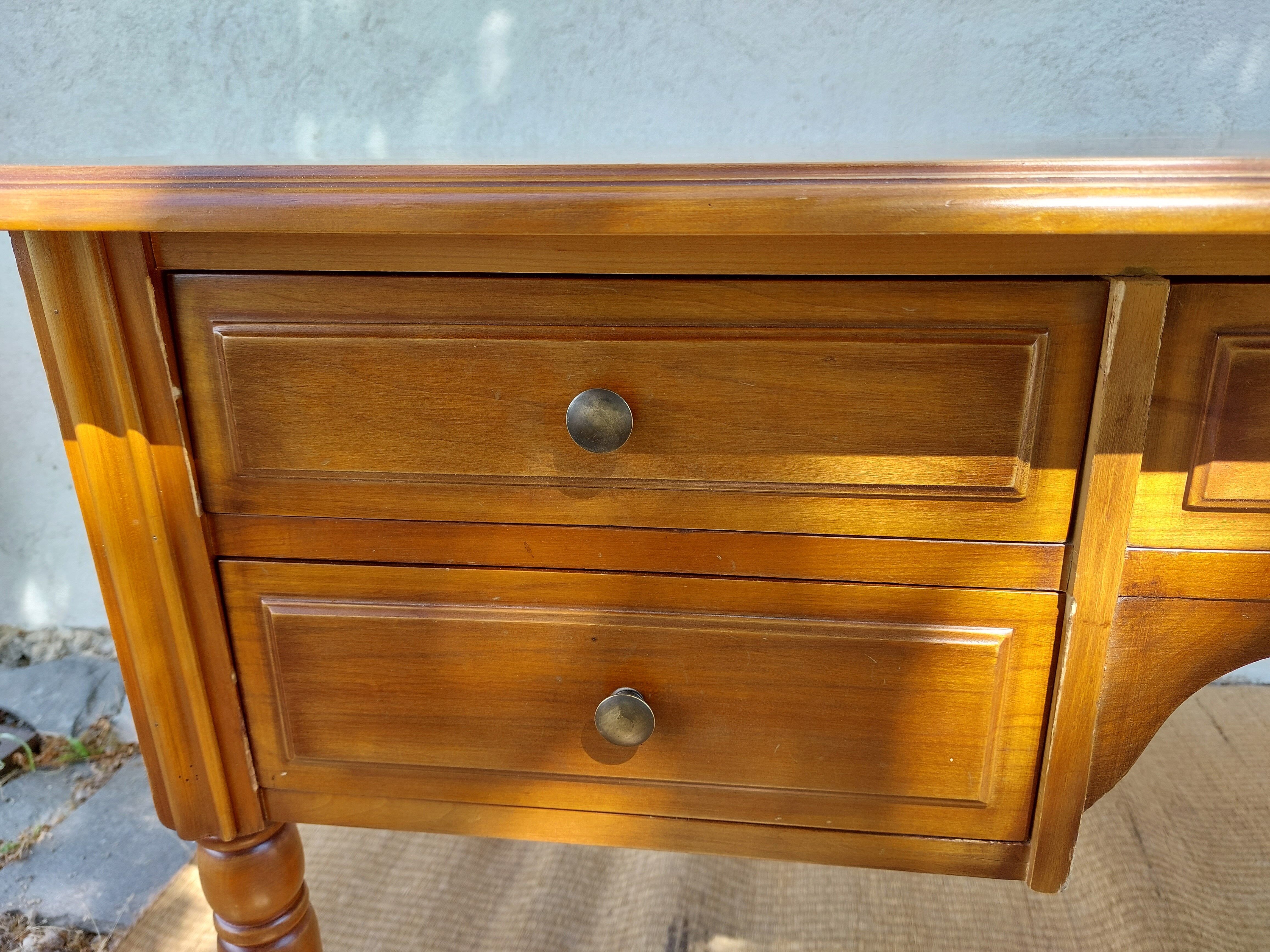 Bureau bois avec rallonges