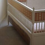 Antique Gustavian canapé / bench from the early 19th century, by a Swedish cabinetmaker.