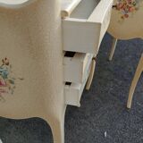 Pair of old Louis XV style bedside tables