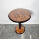 Table d'appoint en noyer et bois ébène de style Art Déco
