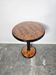 Table d'appoint en noyer et bois ébène de style Art Déco