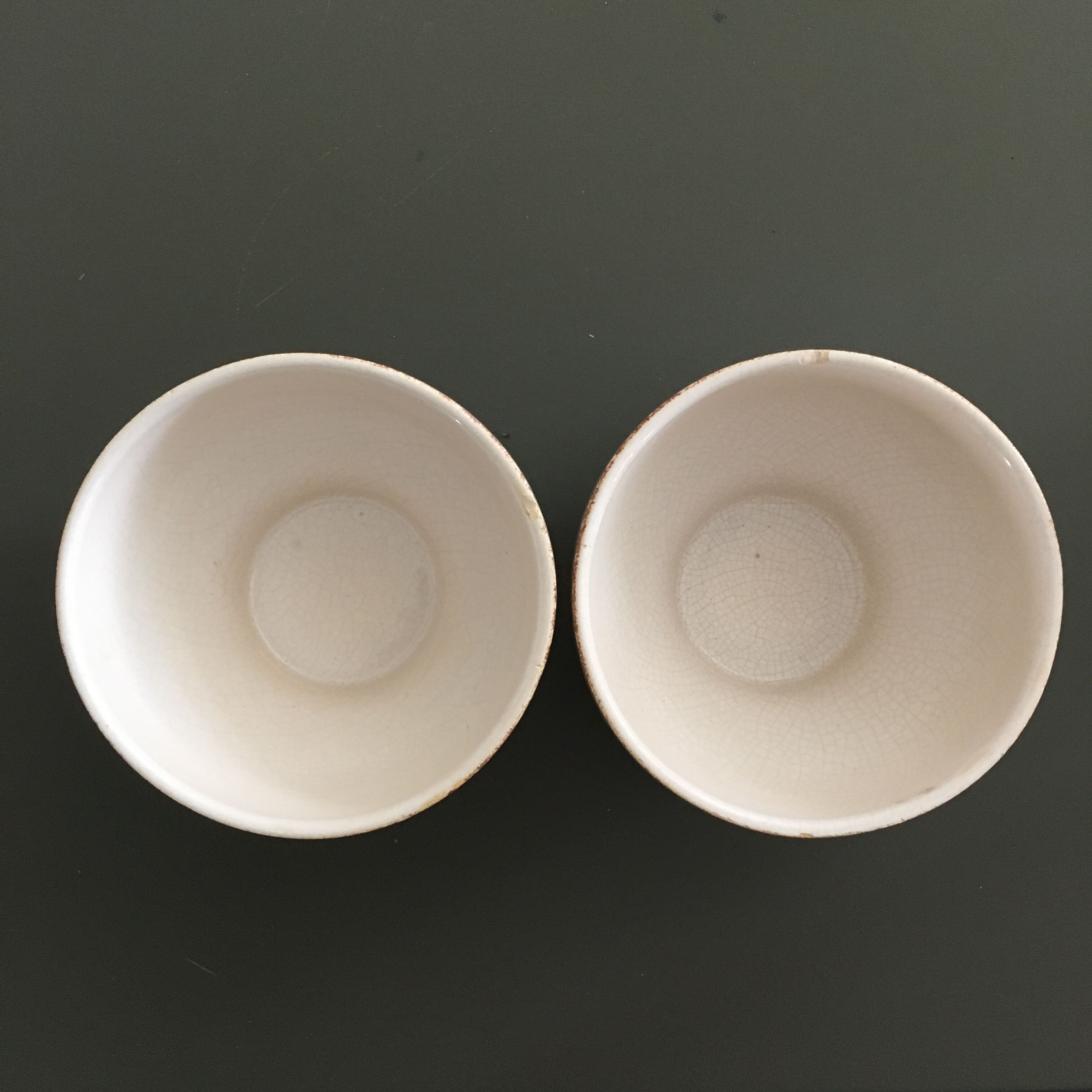 Lot 2 bowls floral décor