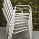 Lot of 6 vintage EMU 70" terrace armchairs.
