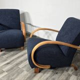 Set of Lounge Chairs by Jindrich Halabala, 1940s
