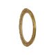 Oval Gold Baroque Frame Classic Rococo Plaster France 58x51cm