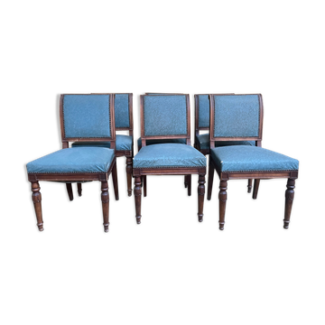 Suite of 6 Louis XVI style chairs