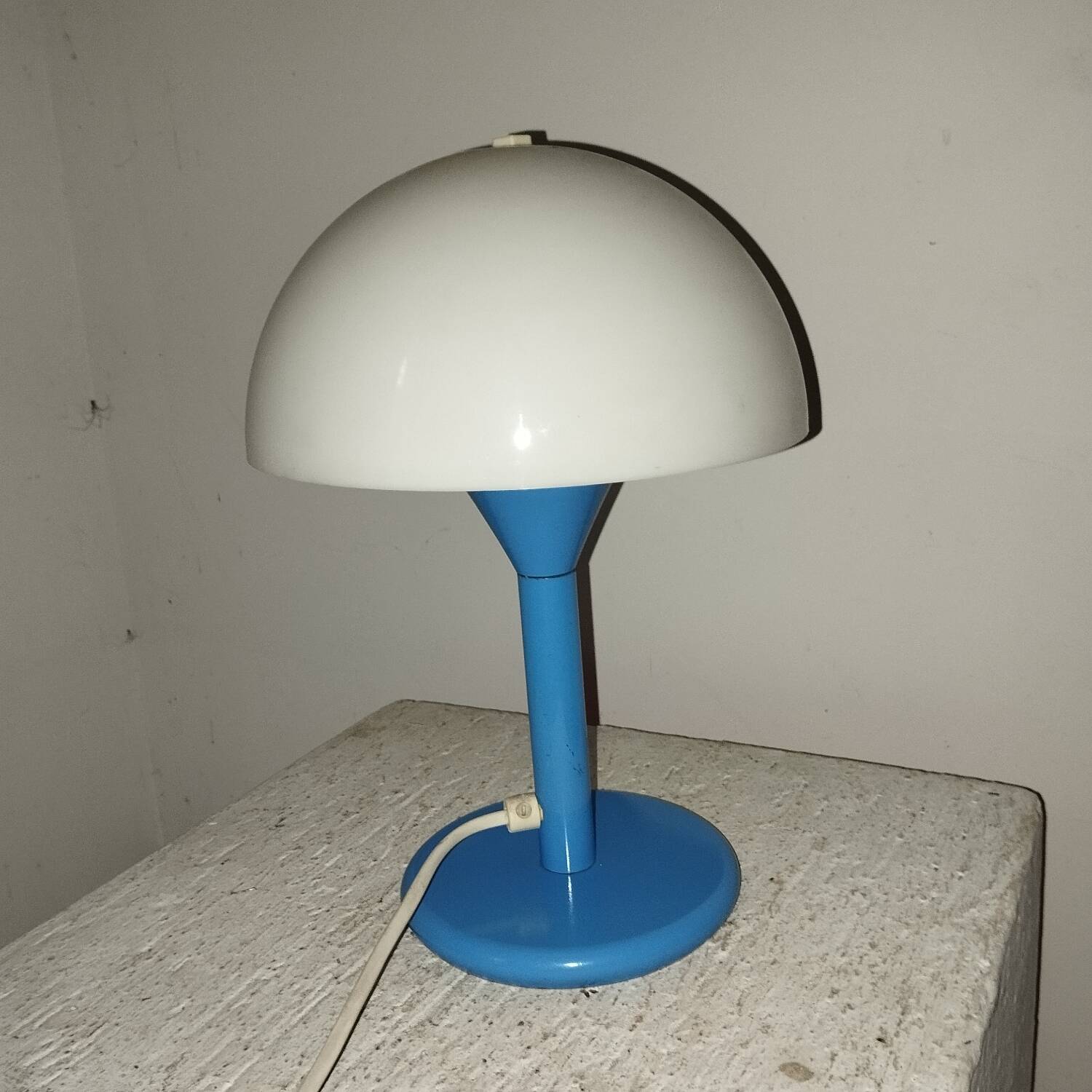 Vintage 60s mushroom lamp