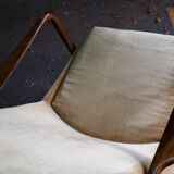 Chair of the 50s/60s vintage Recliner system