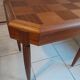 Old marquetry side table or games